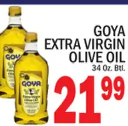 C Town GOYA EXTRA VIRGIN OLIVE OIL offer