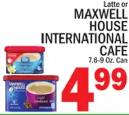 C Town MAXWELL HOUSE INTERNATIONAL CAFE offer