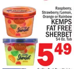 C Town KEMPS FAT FREE SHERBET offer