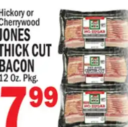 C Town JONES THICK CUT BACON offer