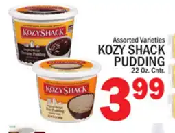 C Town KOZY SHACK PUDDING offer