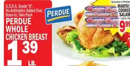 C Town PERDUE WHOLE CHICKEN BREAST offer