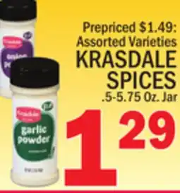 C Town KRASDALE SPICES offer