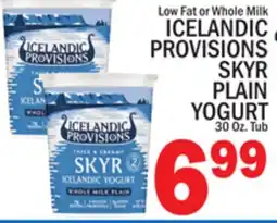 C Town ICELANDIC PROVISIONS SKYR PLAIN YOGURT offer