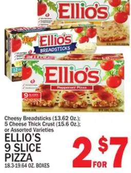 C Town ELLIO'S 9 SLICE PIZZA offer