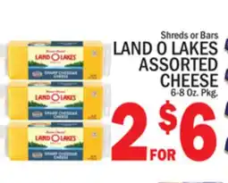C Town LAND O LAKES ASSORTED CHEESE offer