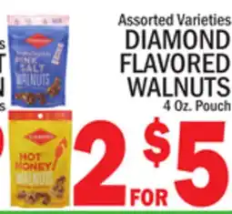 C Town DIAMOND FLAVORED WALNUTS offer