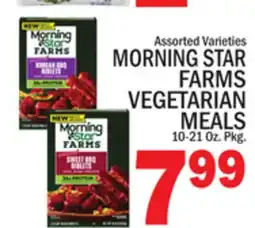 C Town MORNING STAR FARMS VEGETARIAN MEALS offer