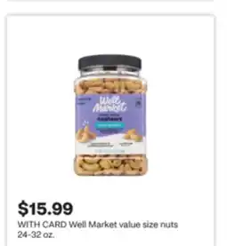 CVS Well Market value size nuts offer