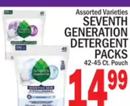 C Town SEVENTH GENERATION DETERGENT PACKS offer