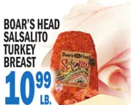 C Town BOAR'S HEAD SALSALITO TURKEY BREAST offer