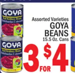 C Town GOYA BEANS offer