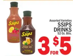 C Town SSIPS DRINKS offer