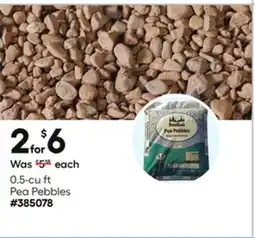 Lowe's 0.5-cu ft Pea Pebbles offer