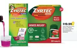 CVS Adult Zyrtec 24-35 ct., children's 8 oz or 24 ct offer