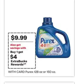CVS Purex 128 oz or 150 oz offer