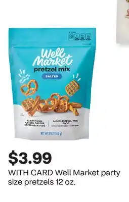 CVS Well Market party size pretzels offer