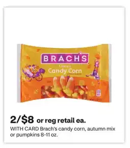 CVS Brach's candy corn, autumn mix or pumpkins offer