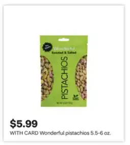 CVS Wonderful pistachios offer