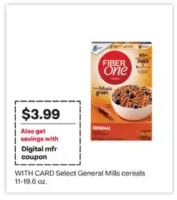 CVS Select General Mills cereals offer