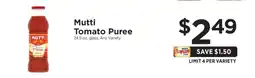 ShopRite Mutti Tomato Puree offer