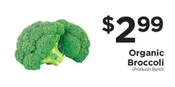 ShopRite Organic Broccoli offer