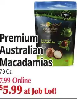 Ocean State Job Lot Premium Australian Macadamias offer
