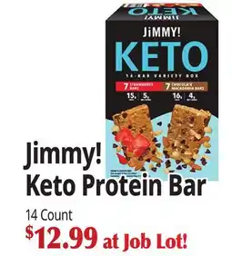 Ocean State Job Lot Keto Protein Bar offer