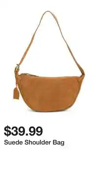 TJ Maxx Suede Shoulder Bag offer