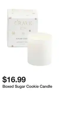 TJ Maxx Boxed Sugar Cookie Candle offer