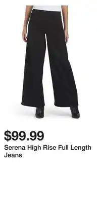 TJ Maxx Serena High Rise Full Length Jeans offer