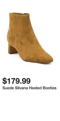 TJ Maxx Suede Silvana Heeled Booties offer