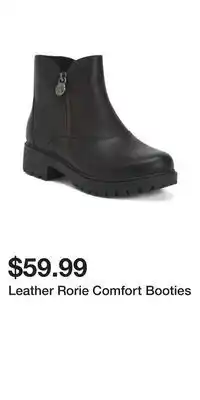 TJ Maxx Leather Rorie Comfort Booties offer