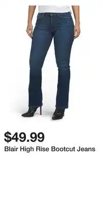 TJ Maxx Blair High Rise Bootcut Jeans offer