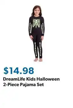 Sam's Club DreamLife Kids Halloween 2-Piece Pajama Set offer