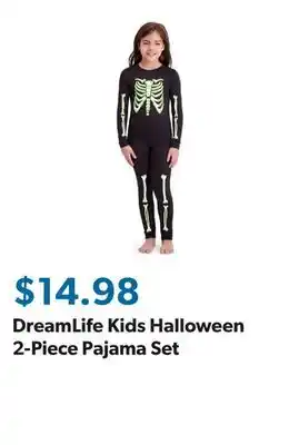 Sam's Club DreamLife Kids Halloween 2-Piece Pajama Set offer