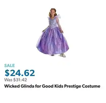 Sam's Club Wicked Glinda for Good Kids Prestige Costume offer