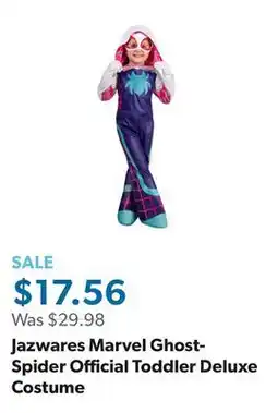 Sam's Club Jazwares Marvel Ghost-Spider Official Toddler Deluxe Costume offer