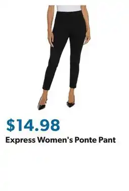 Sam's Club Express Women's Ponte Pant offer
