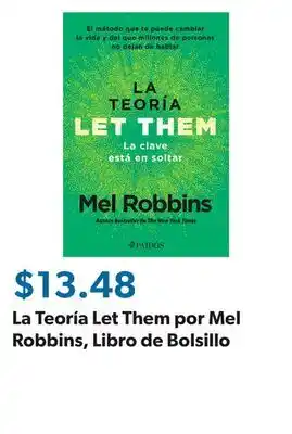 Sam's Club La Teoría Let Them por Mel Robbins, Libro de Bolsillo offer