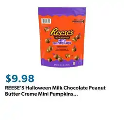 Sam's Club REESE'S Halloween Milk Chocolate Peanut Butter Creme Mini Pumpkins Candy, 20 oz offer