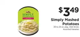 ShopRite Simply Mashed Potatoes offer