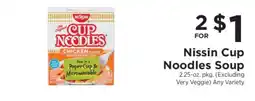 ShopRite Nissin Cup Noodles Soup offer