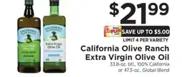 ShopRite California Olive Ranch Extra Virgin Olive Oil offer