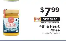 ShopRite 4th Heart Ghee offer