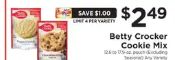 ShopRite Betty Crocker Cookie Mix offer