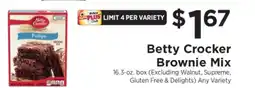 ShopRite Betty Crocker Brownie Mix offer