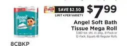 ShopRite Angel Soft Bath Tissue Mega Roll offer