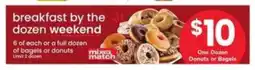 Safeway One Dozen Donuts or Bagels offer