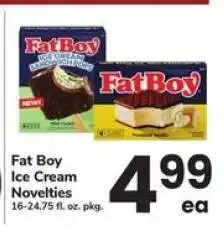 Safeway Fat Boy Ice Cream Novelties offer